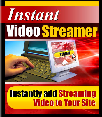 Product picture Instantly Add Streaming Video to Your Web Site